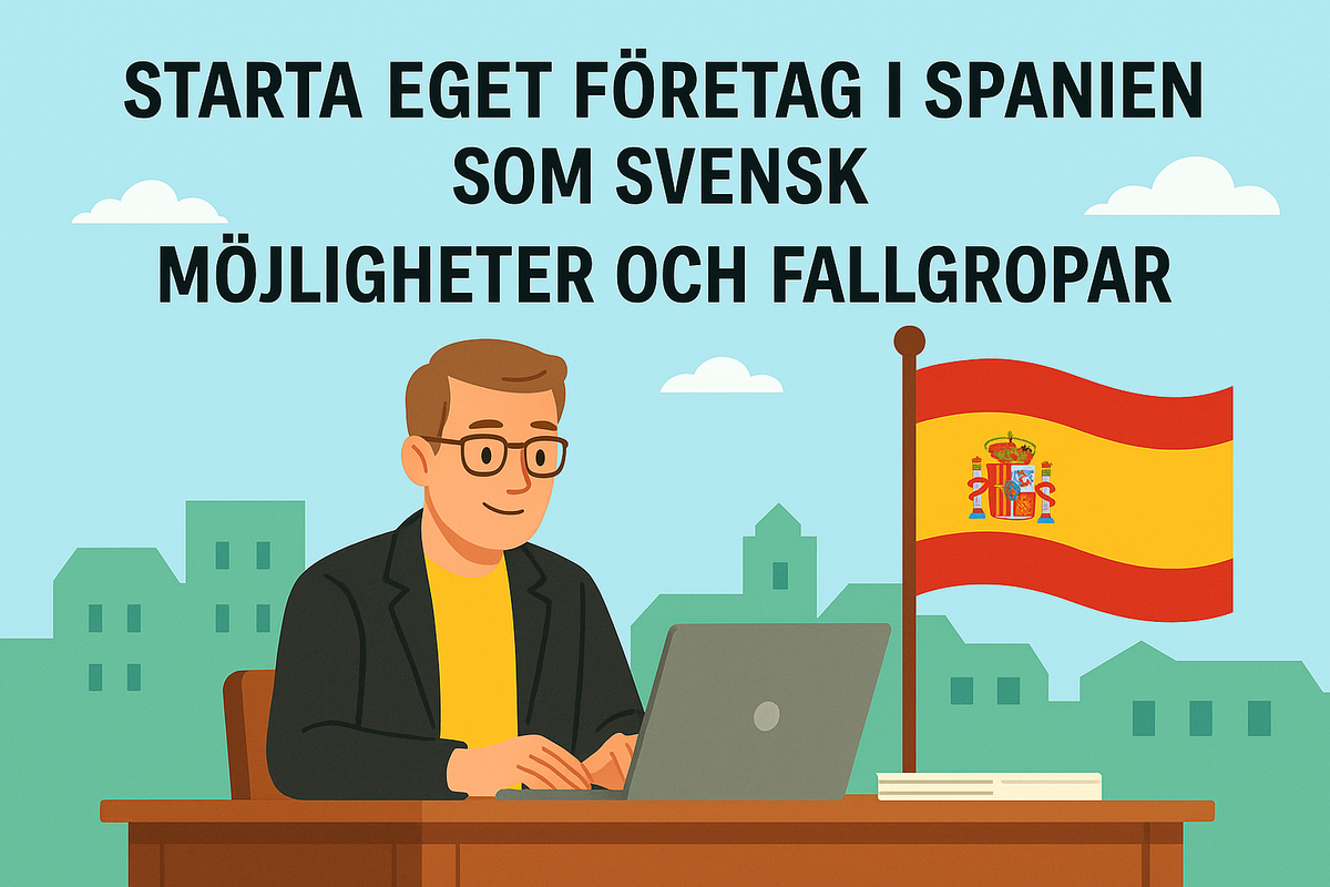 Starta eget företag i Spanien som svensk: Möjligheter och fallgropar