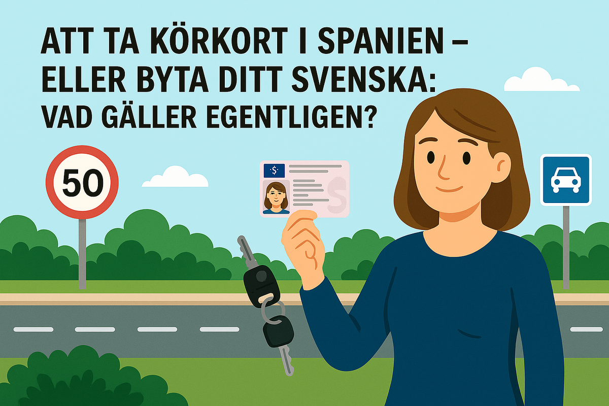 Att ta körkort i Spanien – eller byta ditt svenska: Vad gäller egentligen?