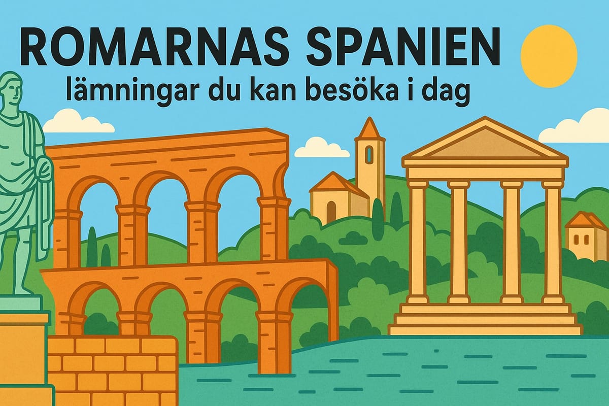 Romarnas Spanien – lämningar du kan besöka i dag