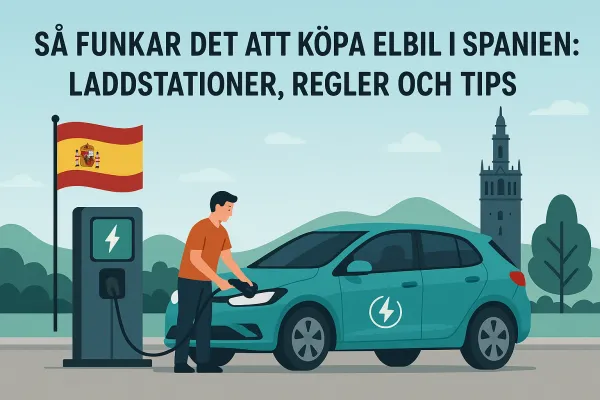 Så funkar det att köpa elbil i Spanien – laddstationer, regler och tips