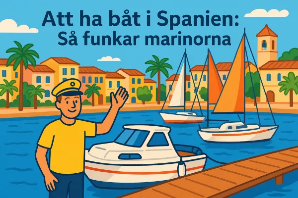Att ha båt i Spanien – så funkar marinorna