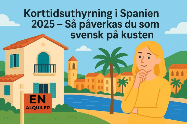 Korttidsuthyrning i Spanien 2025 – Så påverkas du som svensk på kusten