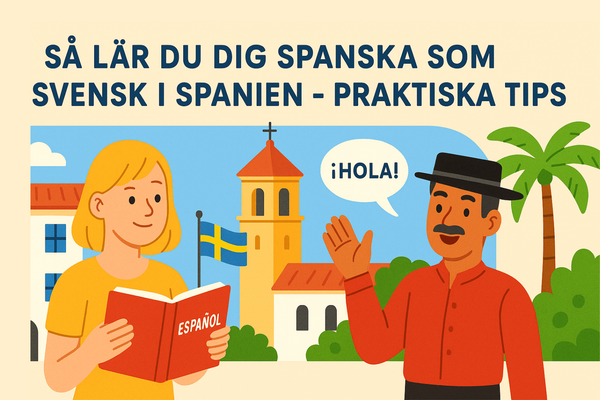 Så lär du dig spanska som svensk i Spanien – praktiska tips