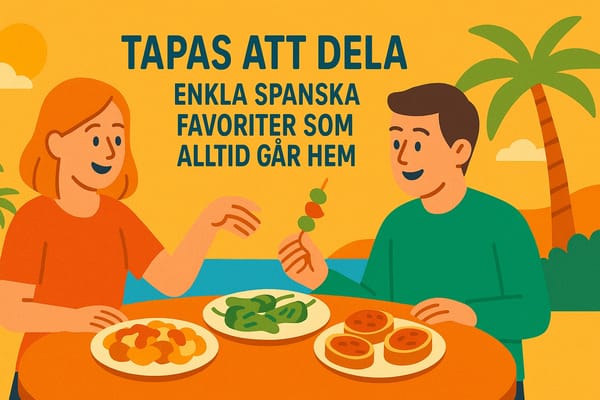 Tapas att dela – enkla spanska favoriter som alltid går hem